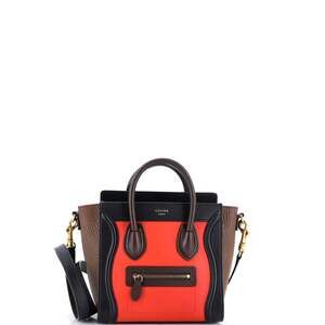 Celine Tricolor Luggage Bag Leather #248940C10B